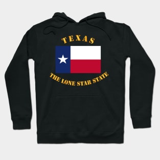 Flag - Texas - the Lone Star State Hoodie